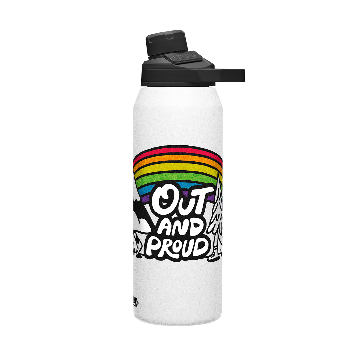 chute-mag-32-oz-water-bottle-insulated-stainless-steel-plus-cleanup-kit-pride-collection-limited-edition-n0 xhvxlhasbo